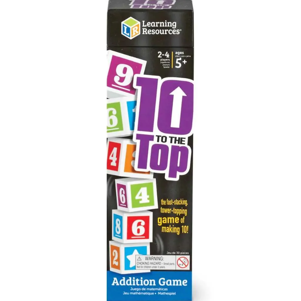 10 to the Top Addition Game