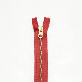 13" Brass Zippers