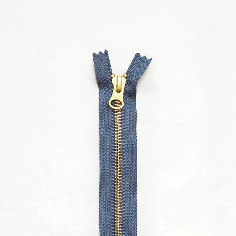 13" Brass Zippers