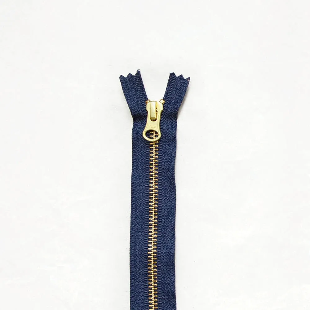 13" Brass Zippers