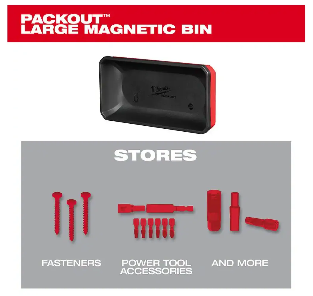 48-22-8071 PACKOUT Magnetic Bin Tool Holder - Large