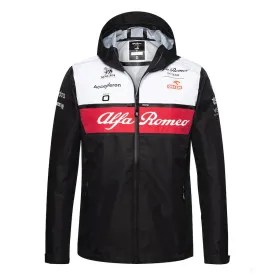 Alfa Romeo Team Rain jacket, Black, 2022