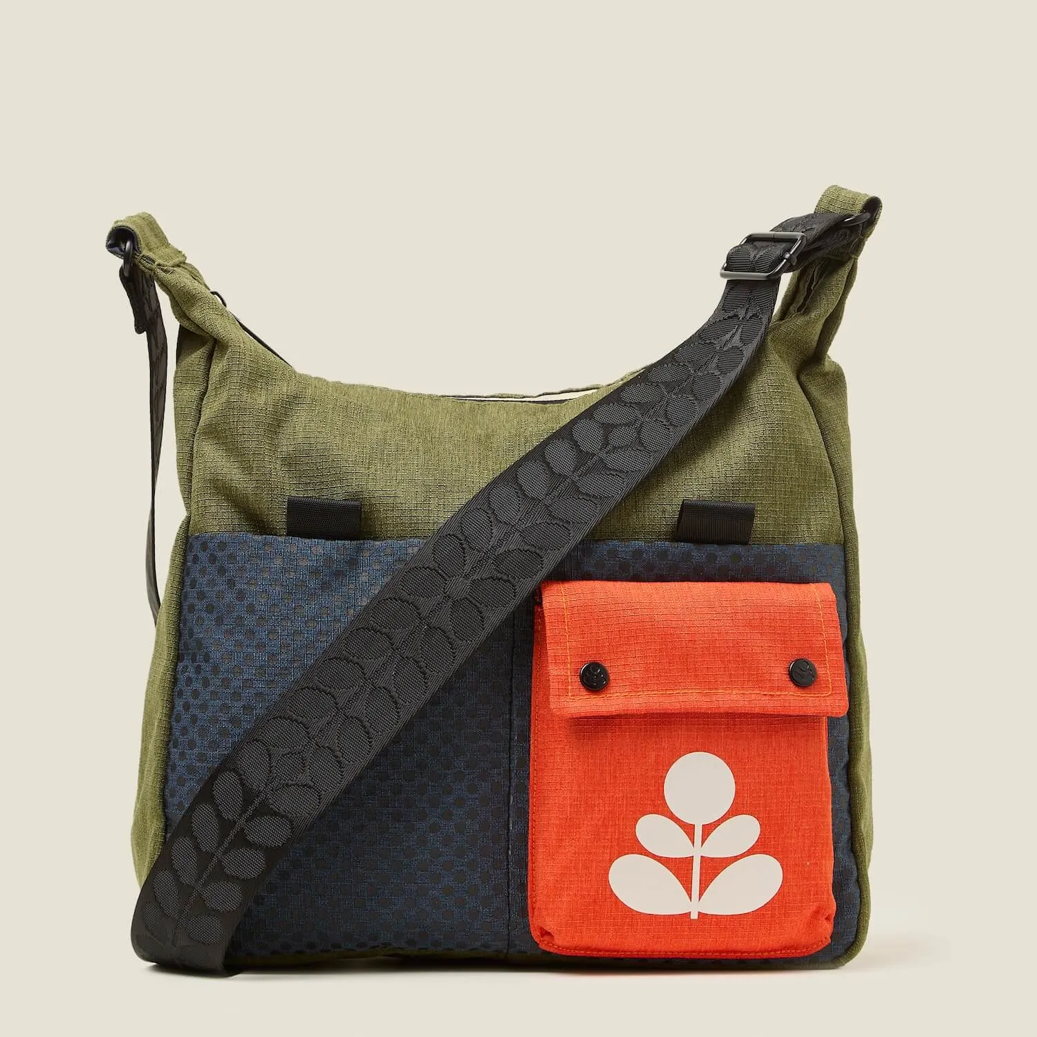 Area Hobo Crossbody - Colour Block Multi