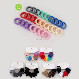 Assorted Basic Colors Hair Tie Set 3243-28X ( 12 units) (Copy)