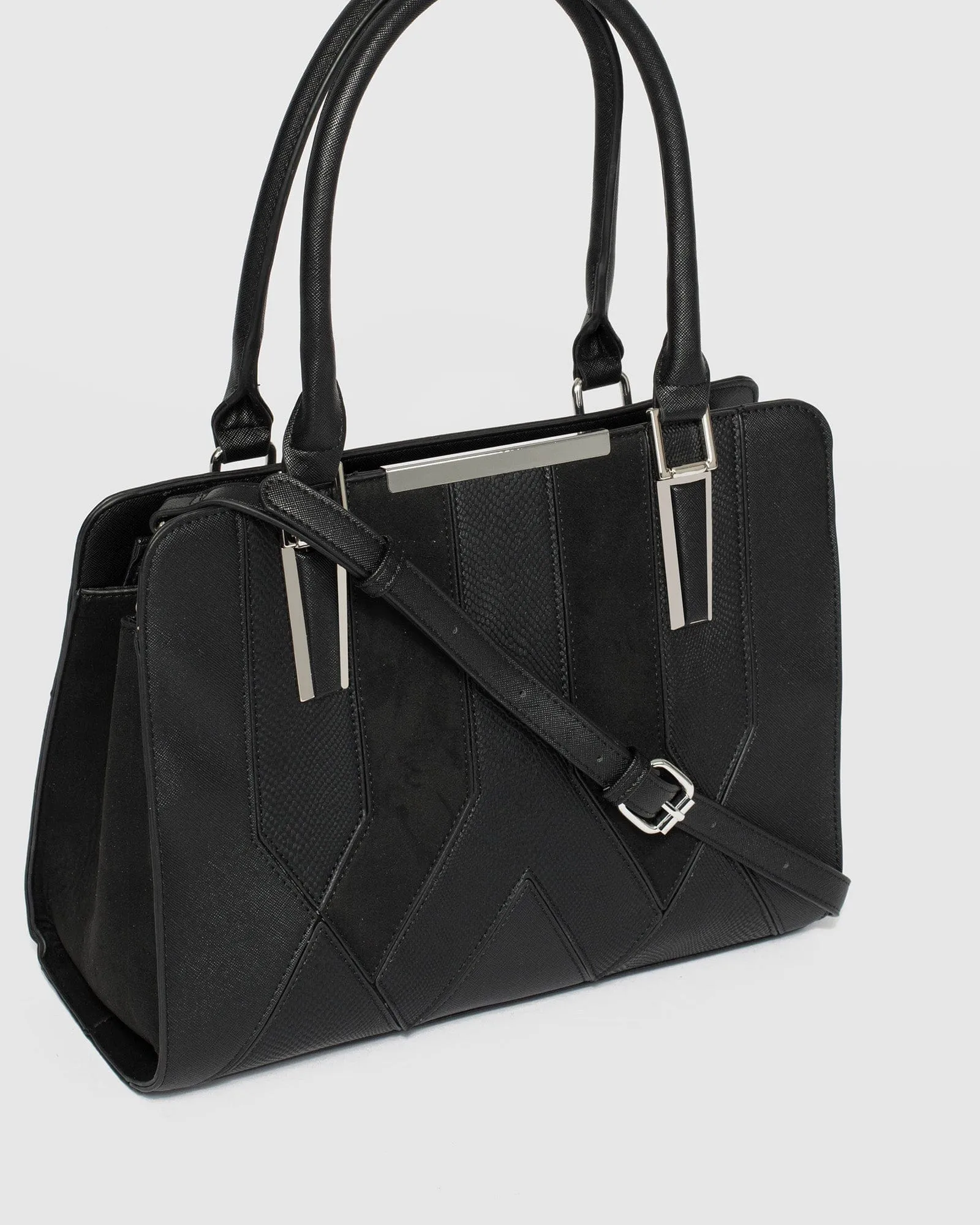 Black Norna Tote Bag