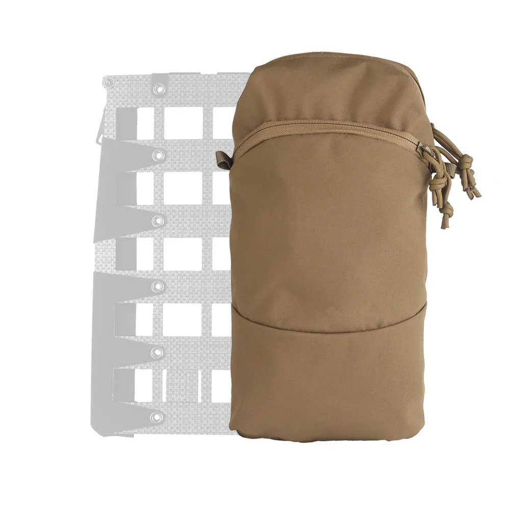 Cargo universal pocket 3x6 Vertical Laser Cut Coyote Brown