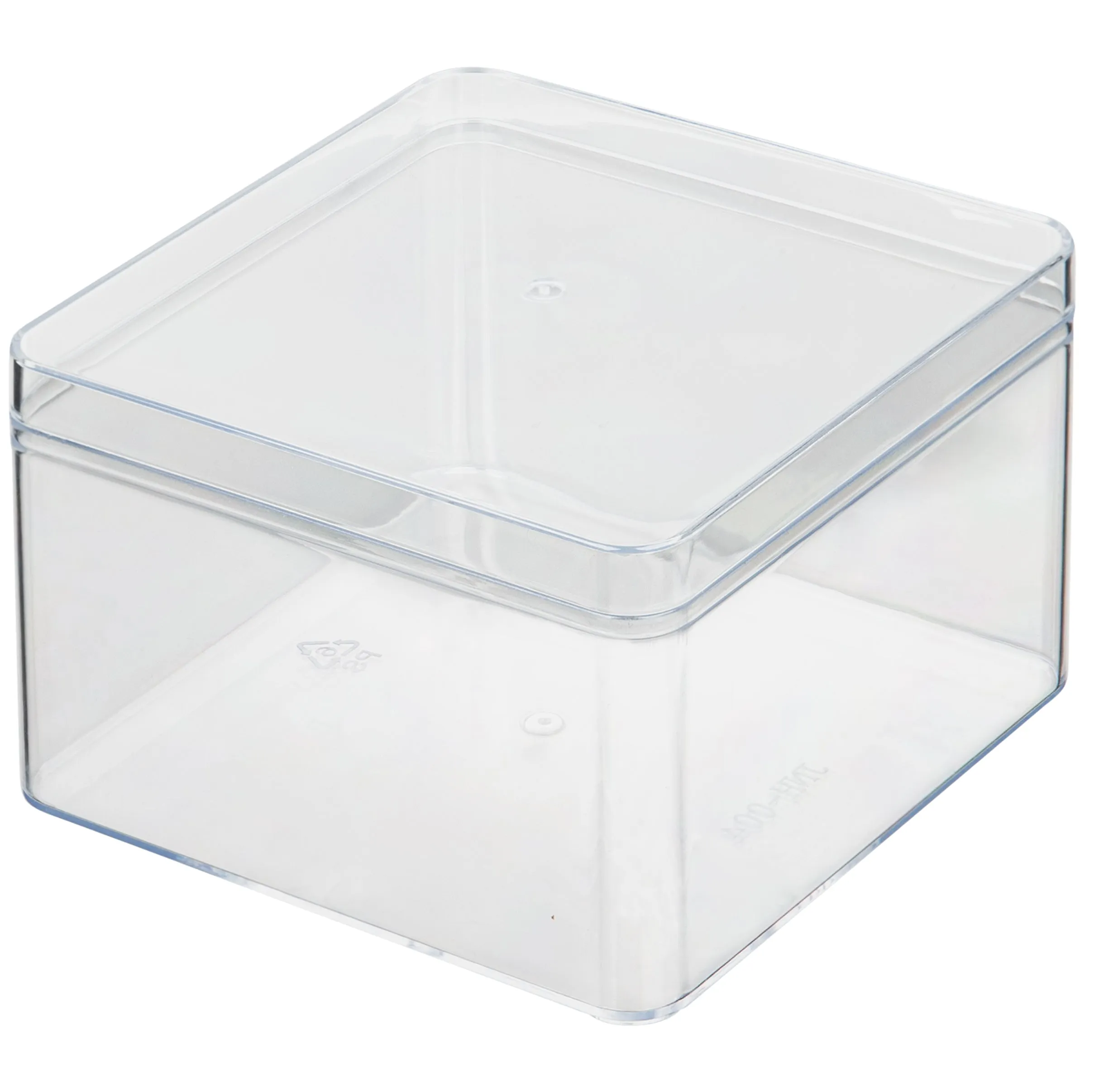 Clear Acrylic Boxes 3.75"x3.75"x2.5" 16 Pack