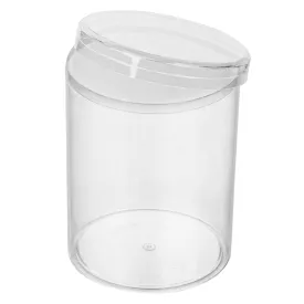 Clear Acrylic Boxes Round 2.75"x3.75" 24 Pack