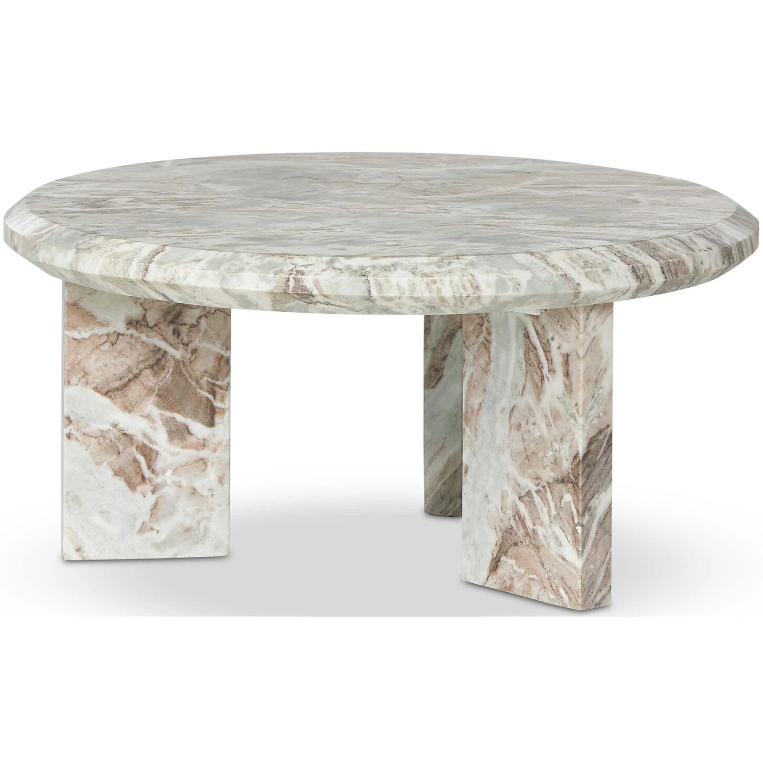 Dakota Nesting Coffee Table, Creamy Taupe