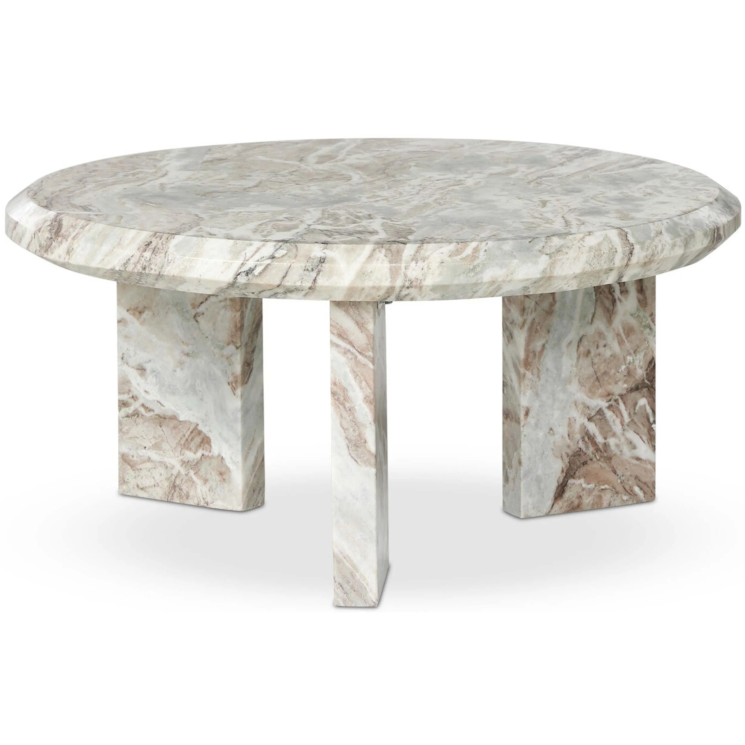 Dakota Nesting Coffee Table, Creamy Taupe