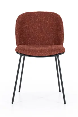 Fabric Upholstered Dining Chairs (2) | By-Boo Clypso