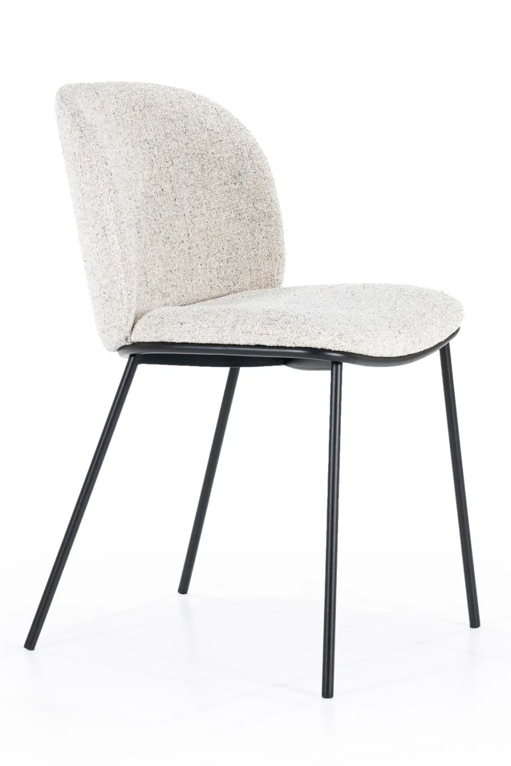 Fabric Upholstered Dining Chairs (2) | By-Boo Clypso