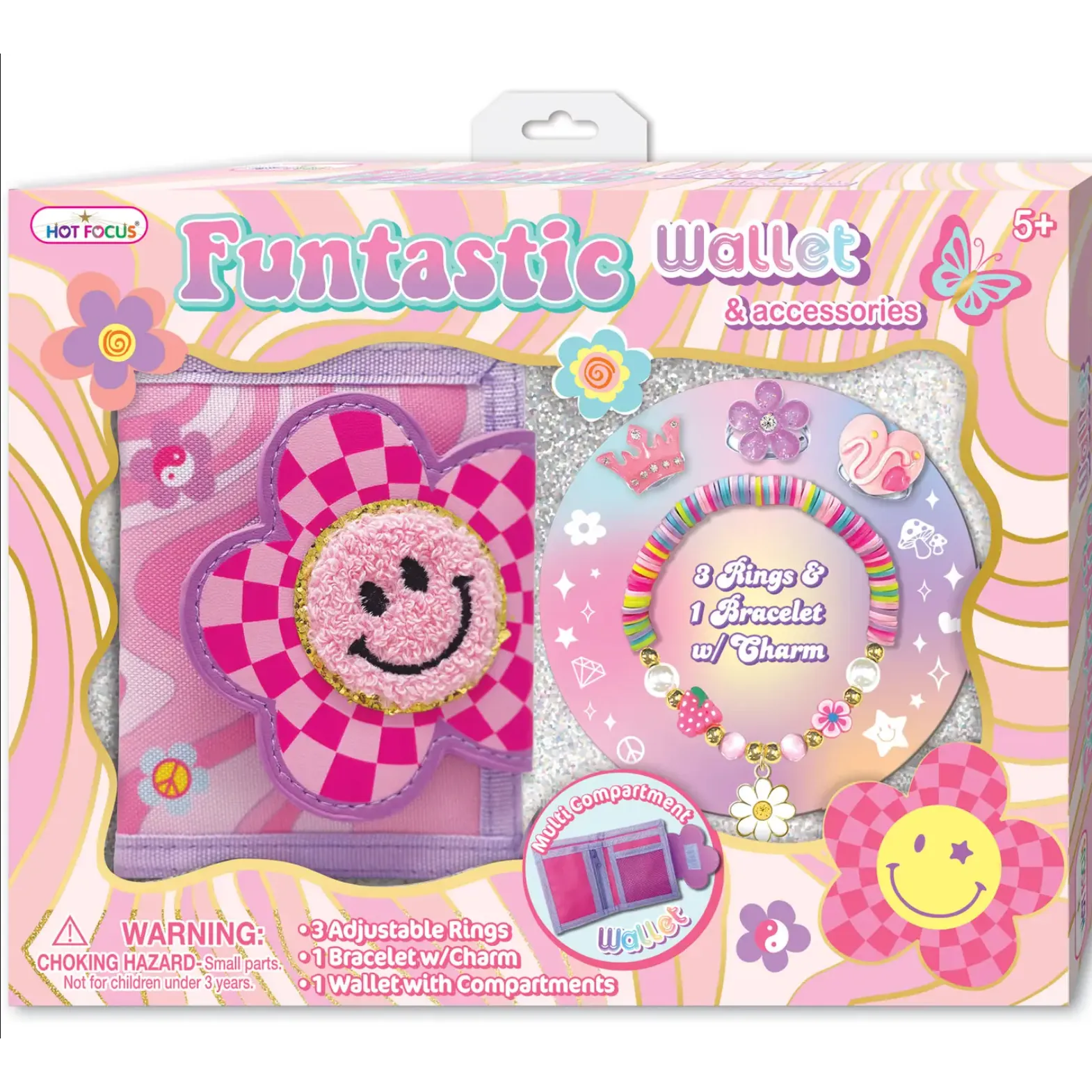 Funtastic Wallet & Accessories, Groovy Flower