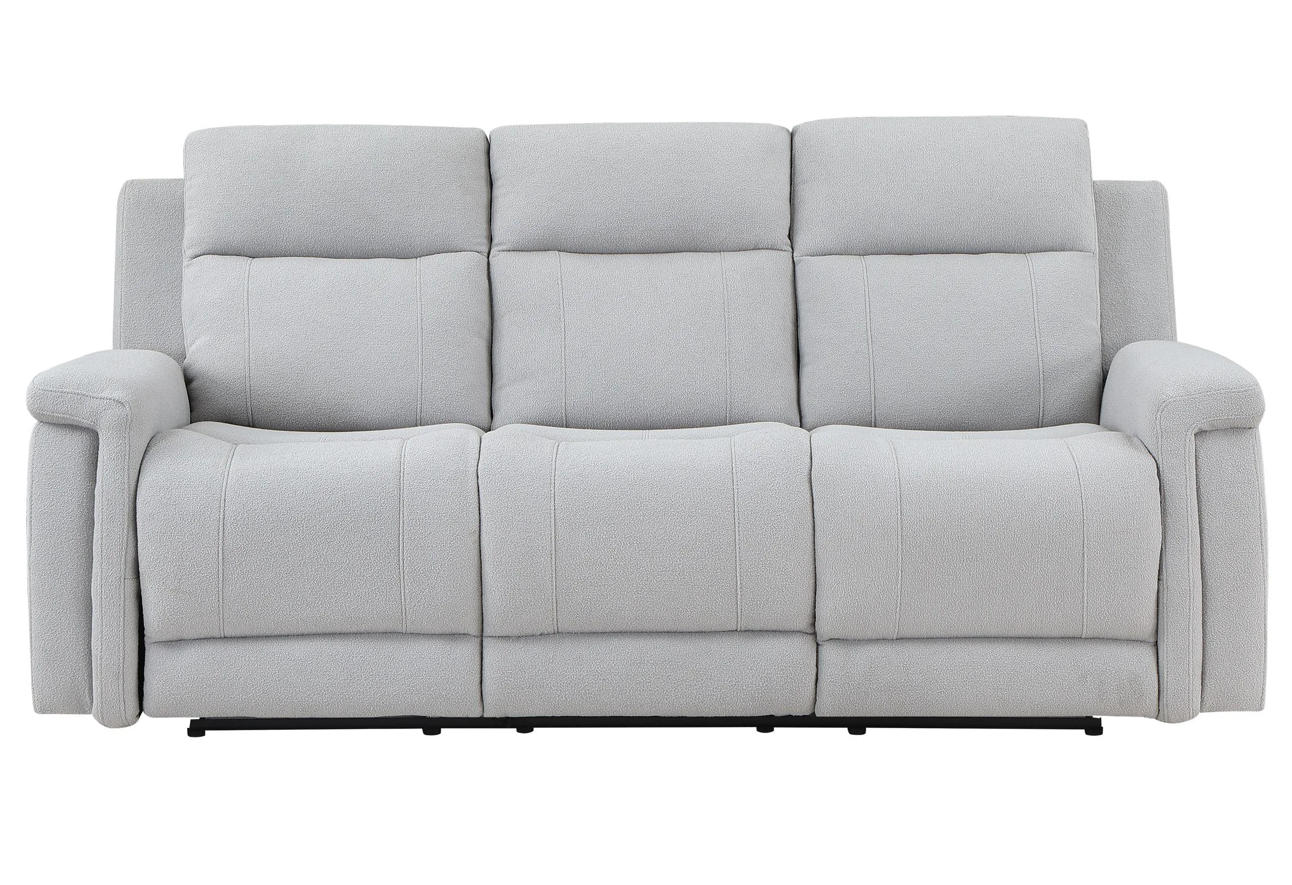 Grey Reclining Sofa - Relaxing Living Room Sofa