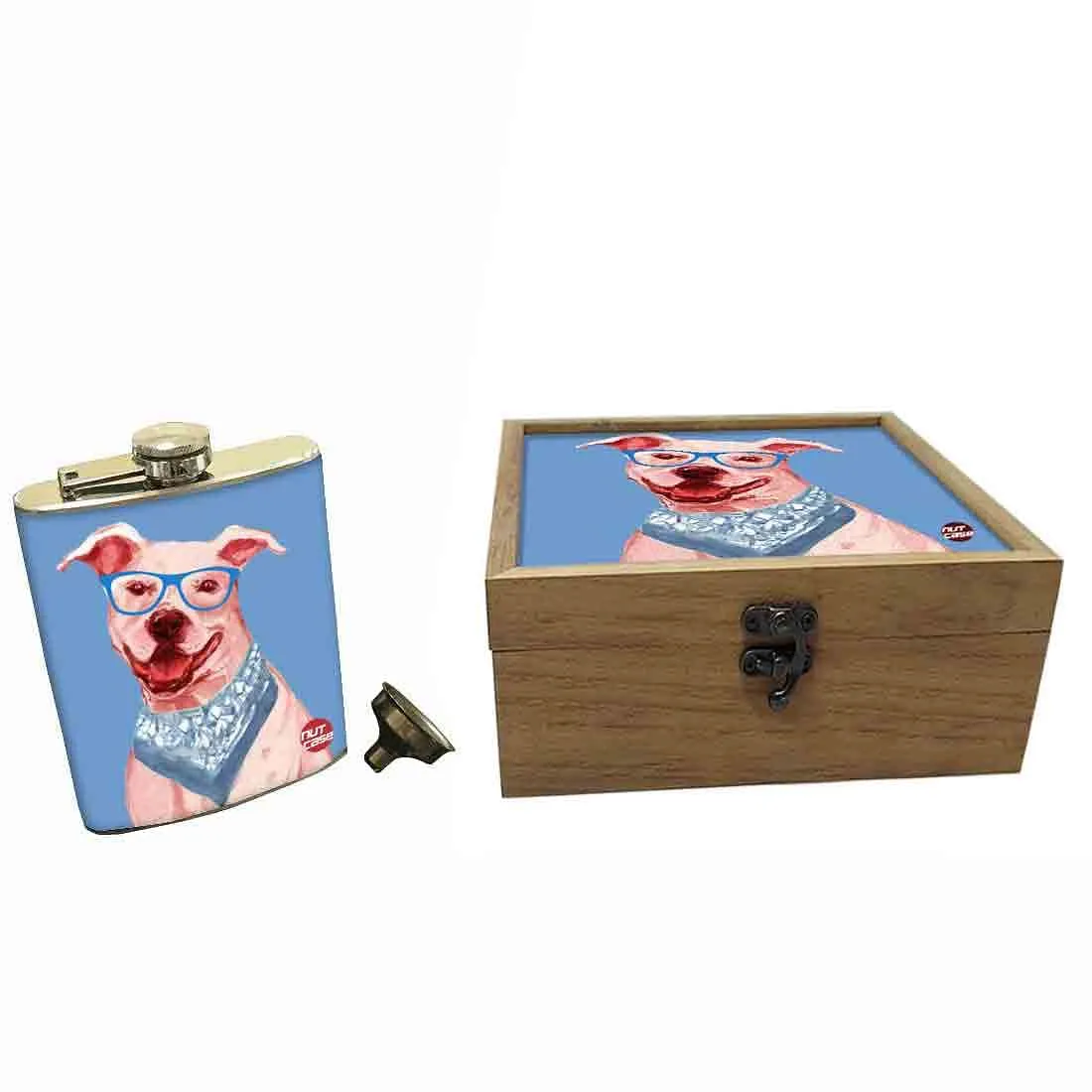 Hip Flask Gift Box -Hipster Lab