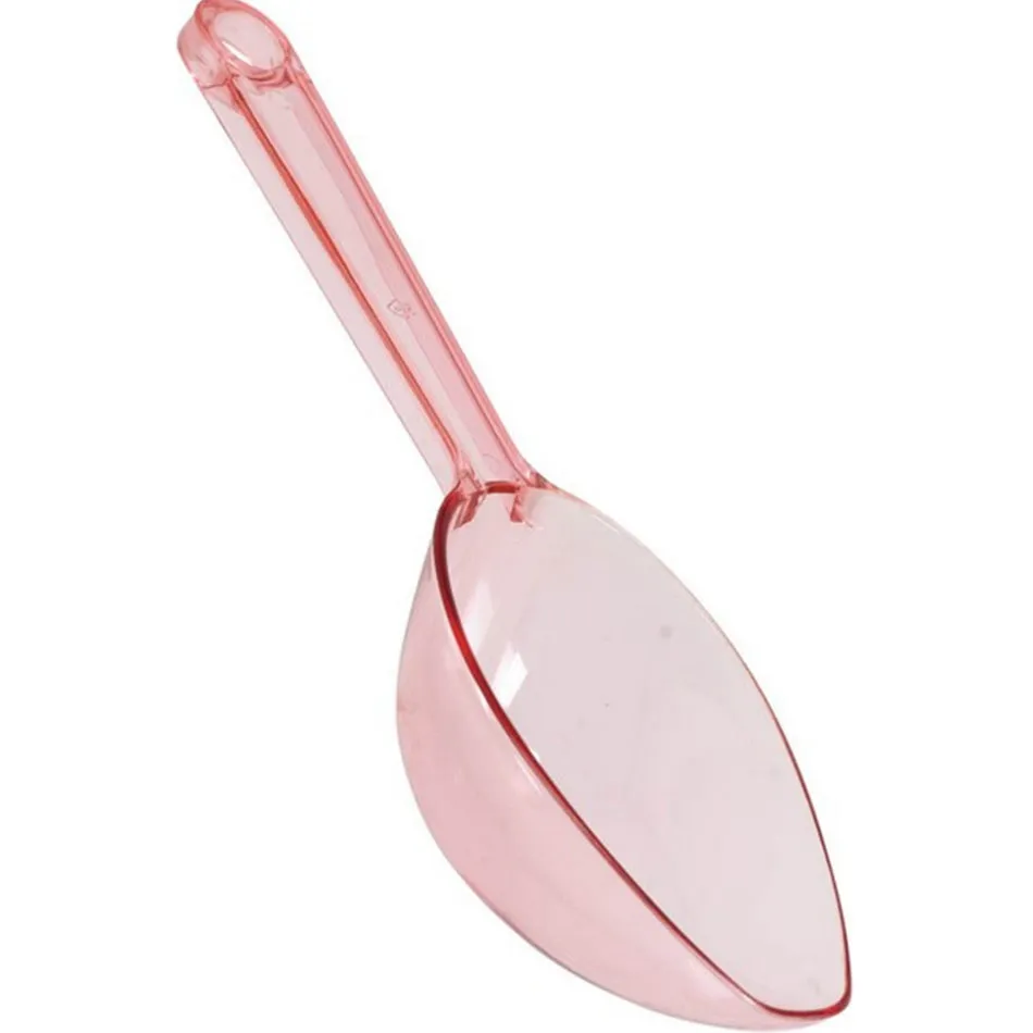 New Pink Plastic Scoop