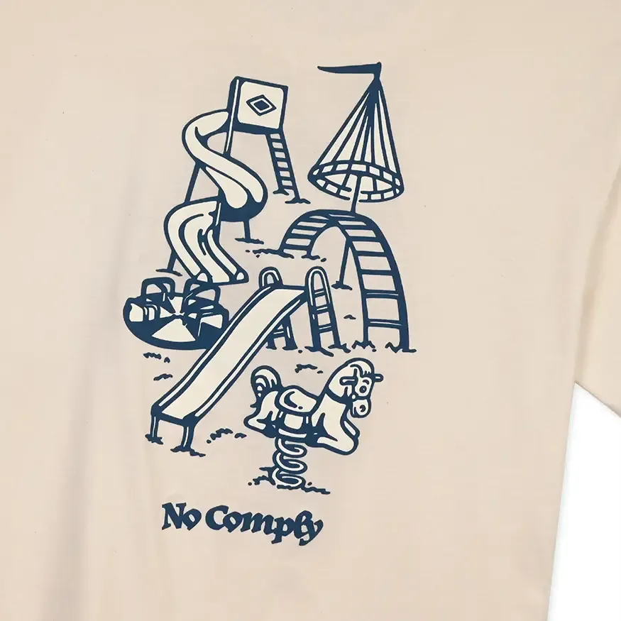 No-Comply Playground Design Contest Tee Shirt - Natural