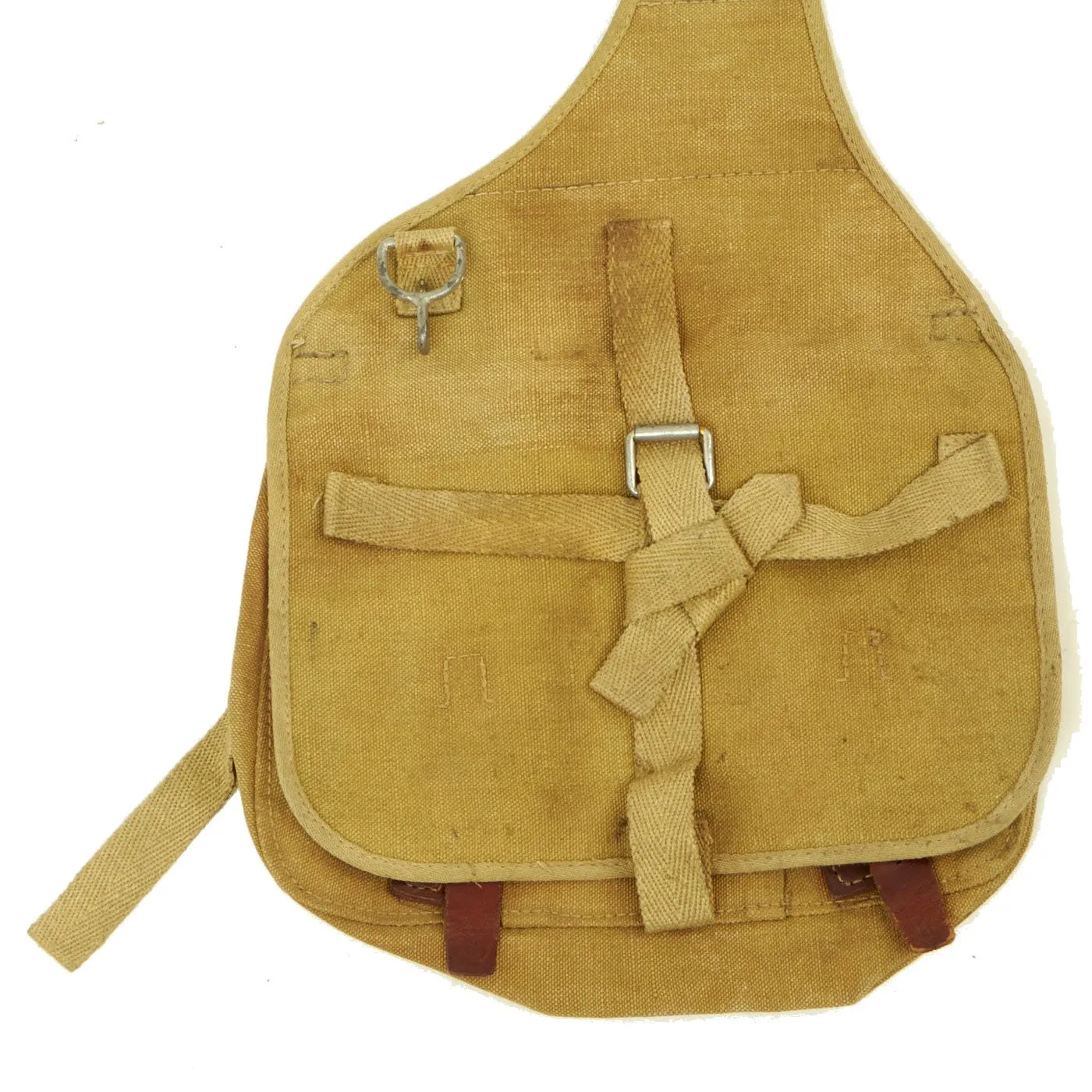 Original WWII Imperial Japanese Cavalry Cloth Saddlebags