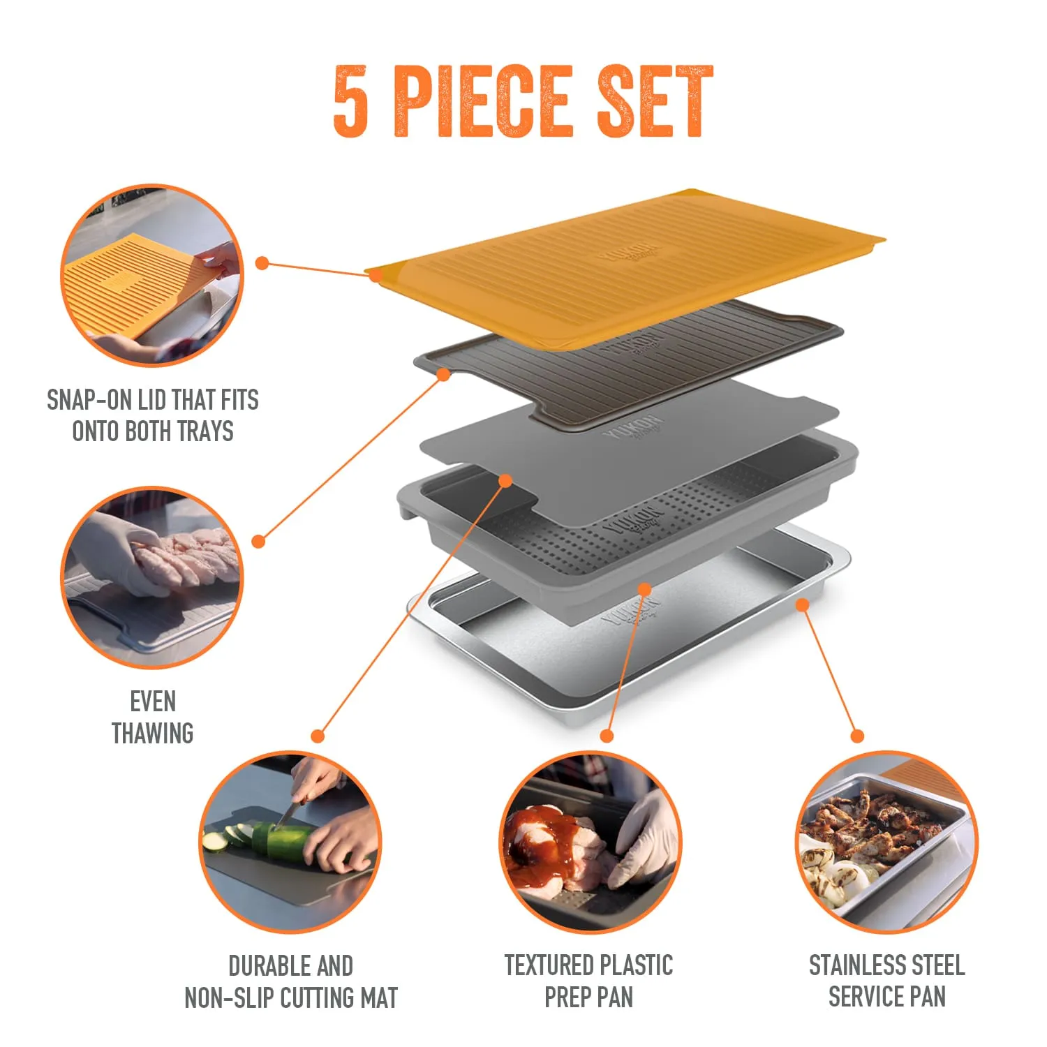 Prep ‘N Serve™ Premium Set (5 Count)