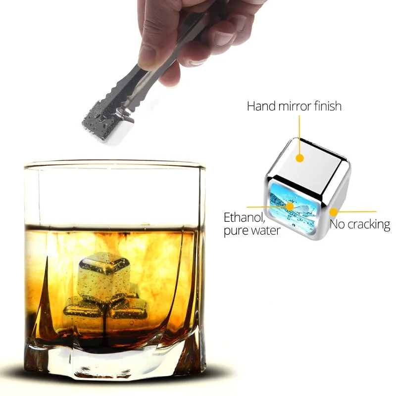 Reusable Ice Cubes For Drinks Ice Cubes Reusable Chilling Cubes