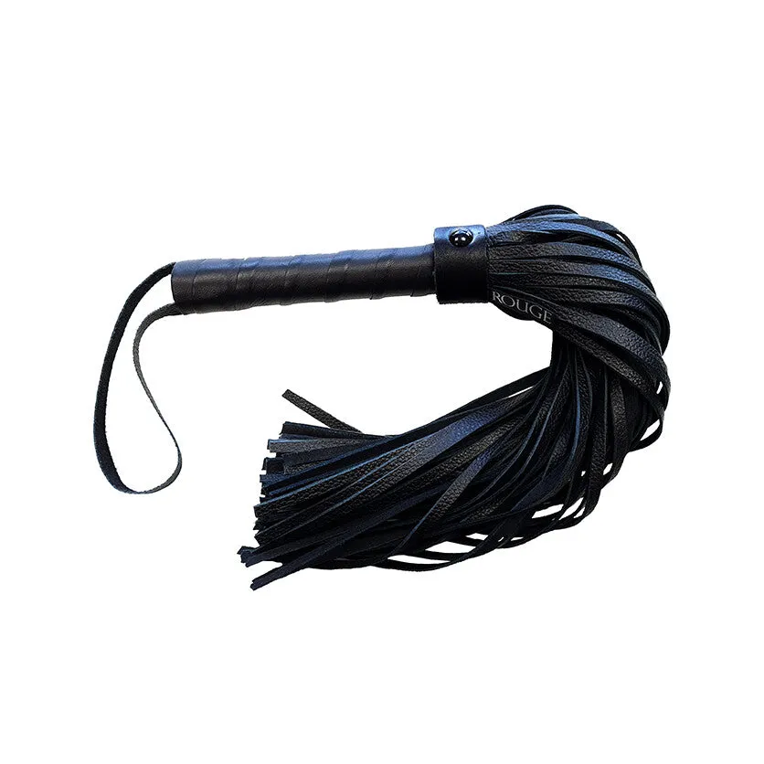 Rouge Garments Plain Black Flogger