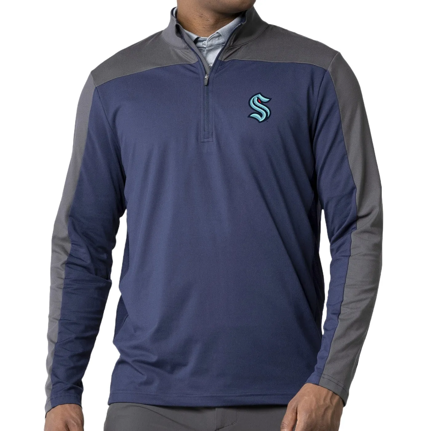 Seattle Kraken Pitch Quarter Zip