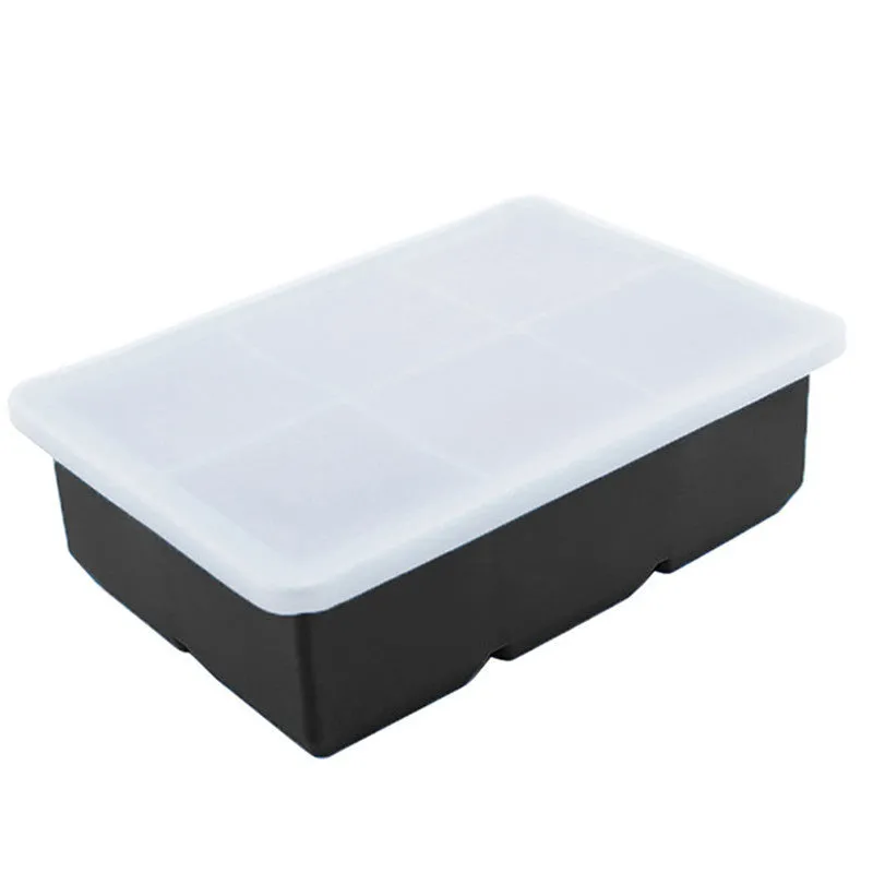 Silicone Ice Tray with Lid  Make Perfectly Shaped Ice