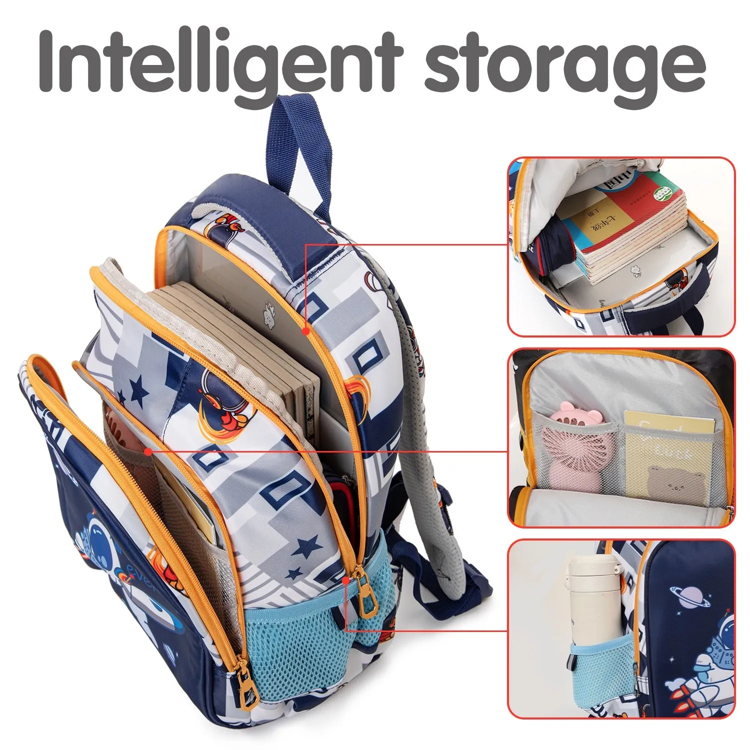 Space School Backpack For Kids