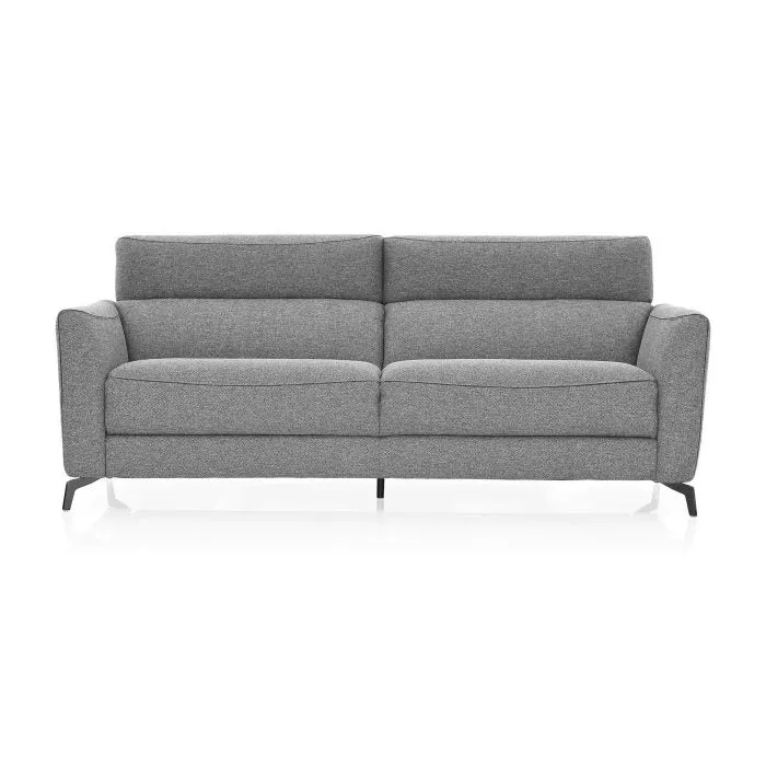 STAN LIGHT GREY FABRIC RECLINING SOFA