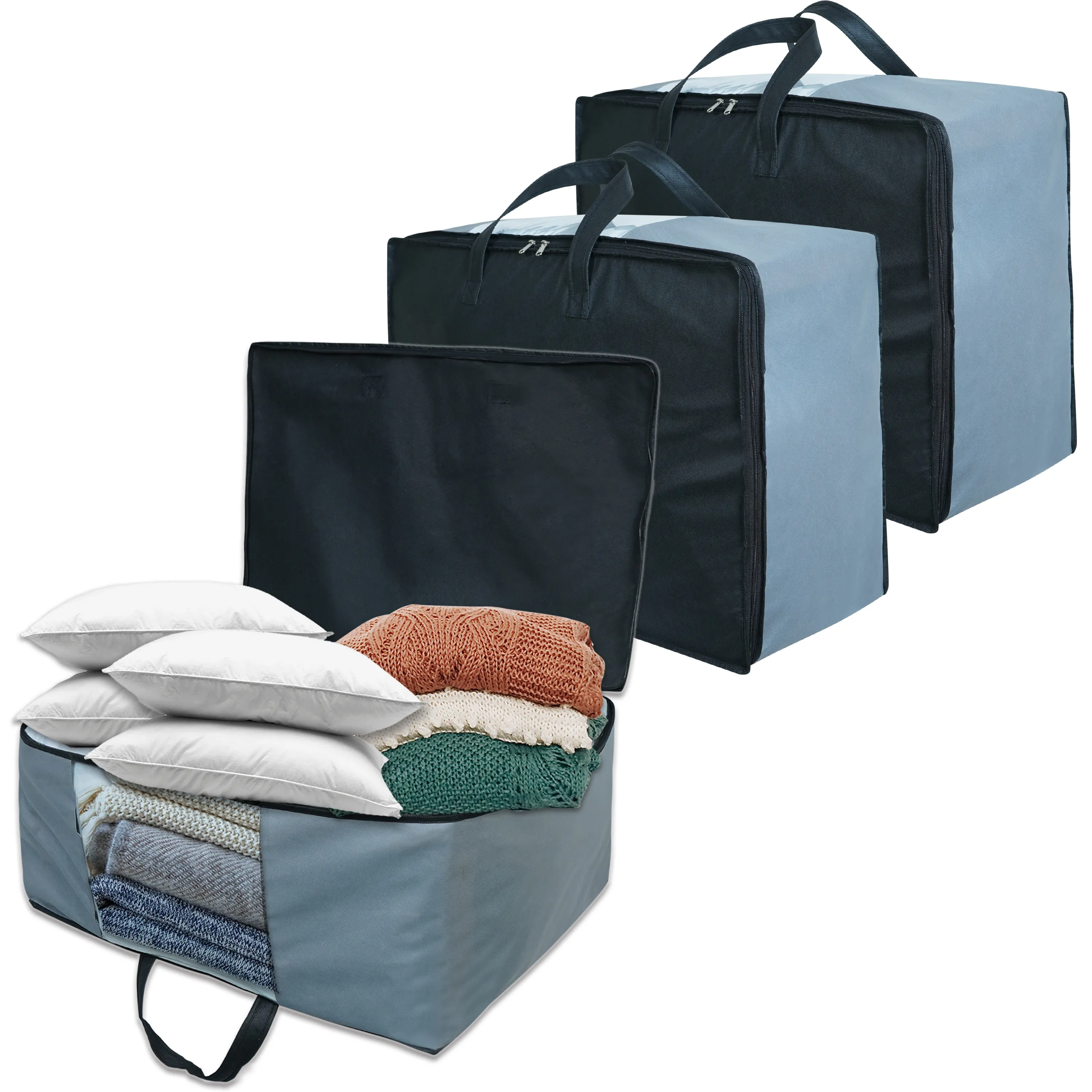 Storage Organiser Bag For Wardrobe - Large