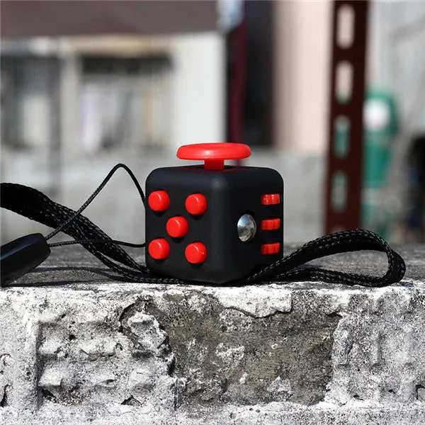 US Fidget Cube Toys Puzzles & Magic Cubes Anti Stress Reliever Mini Size 2.2cm