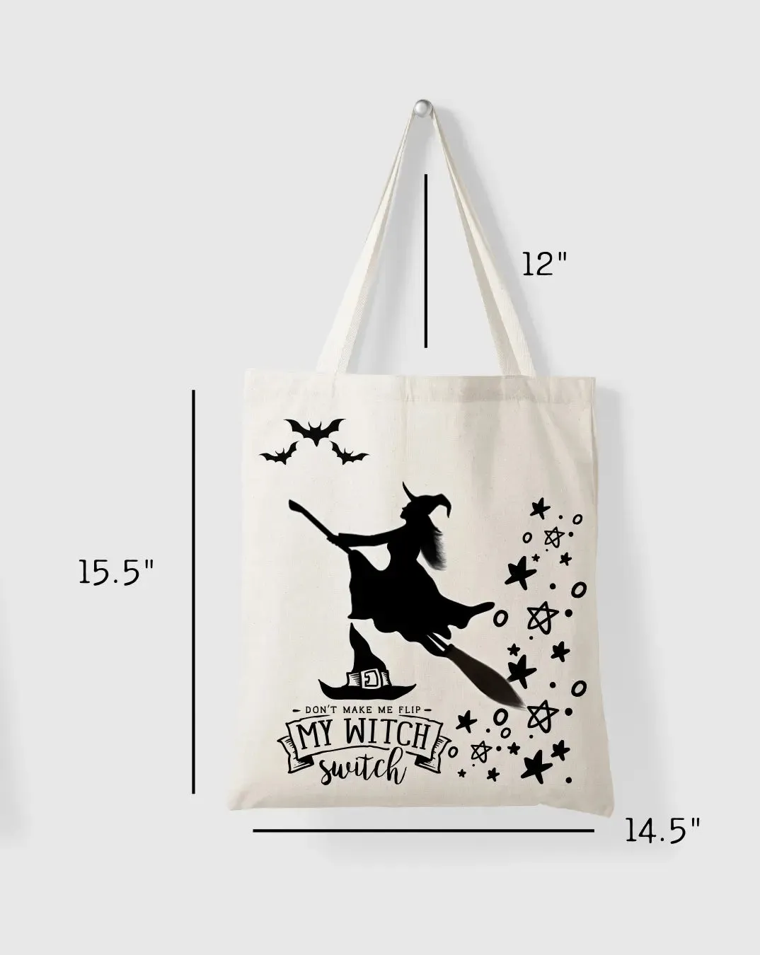 Witch Switch Daily Thaila -  Canvas Reusable Bags